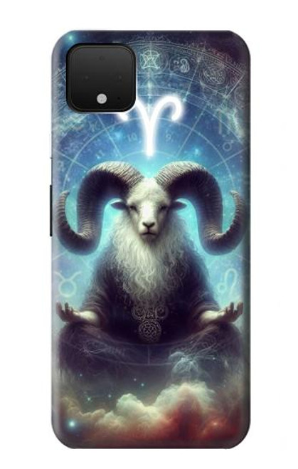S4002 Mystical Zodiac Aries Hülle Schutzhülle Taschen für Google Pixel 4