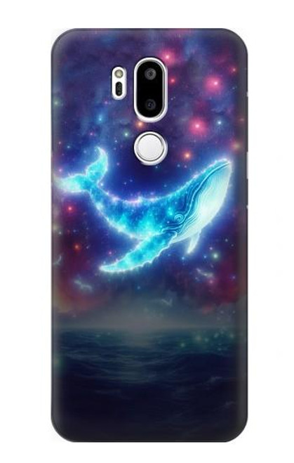 S3982 Dream Whale Colorful Nebula Hülle Schutzhülle Taschen für LG G7 ThinQ