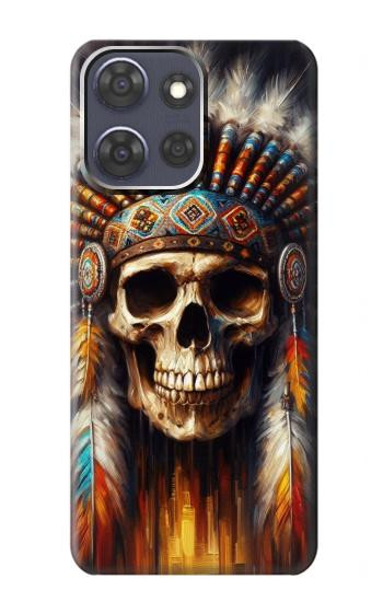 S4016 Native Skull Hülle Schutzhülle Taschen für Motorola Moto G Power (2025,2026)