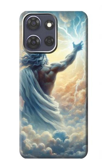 S4028 Zeus God Thunder Power Hülle Schutzhülle Taschen für Motorola Moto G Power (2025,2026)