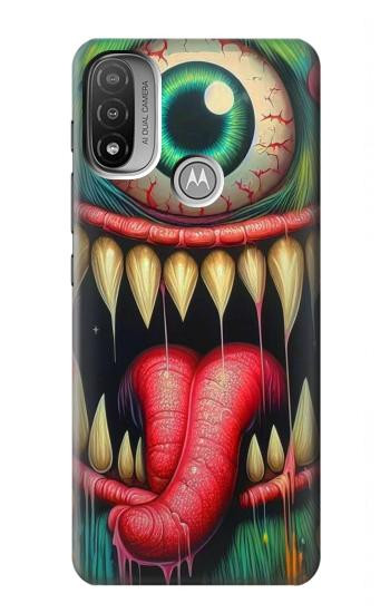 S4000 Monster Graffiti Wall Art Hülle Schutzhülle Taschen für Motorola Moto E20,E30,E40