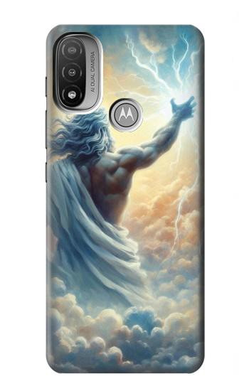 S4028 Zeus God Thunder Power Hülle Schutzhülle Taschen für Motorola Moto E20,E30,E40