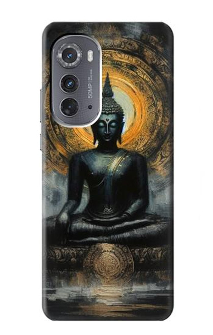S3968 Black Buddha Hülle Schutzhülle Taschen für Motorola Edge (2022)