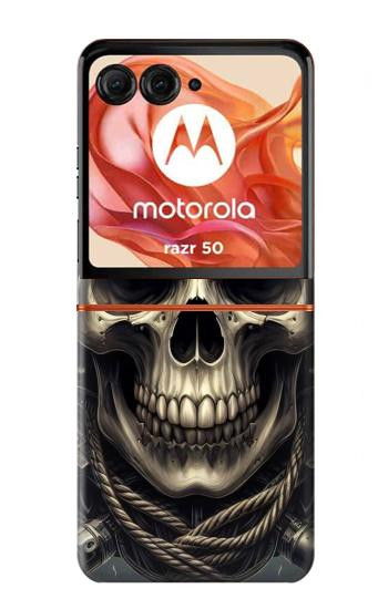 S4014 Skull Soldier Army Hülle Schutzhülle Taschen für Motorola Razr 70,60,50, Razr (2026, 2025, 2024)