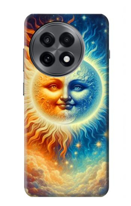 S3966 Artistic Sun Moon Hülle Schutzhülle Taschen für OnePlus 13R