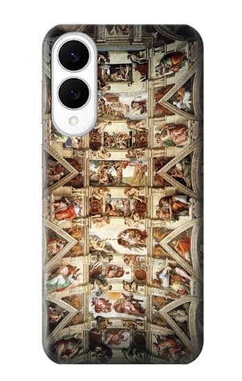 S0177 Michelangelo Chapel ceiling Hülle Schutzhülle Taschen für Samsung Galaxy S25 Edge