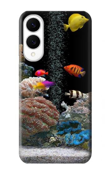 S0226 Aquarium Hülle Schutzhülle Taschen für Samsung Galaxy S25 Edge
