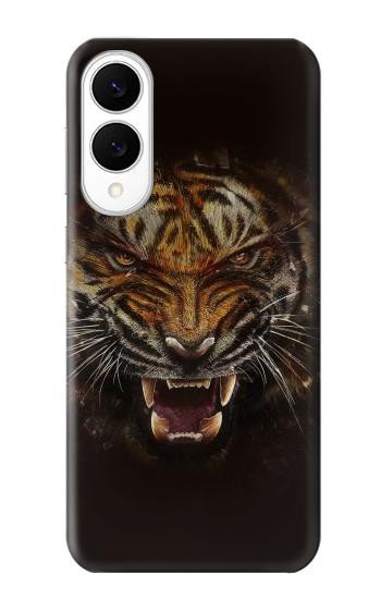 S0575 Tiger Face Hülle Schutzhülle Taschen für Samsung Galaxy S25 Edge