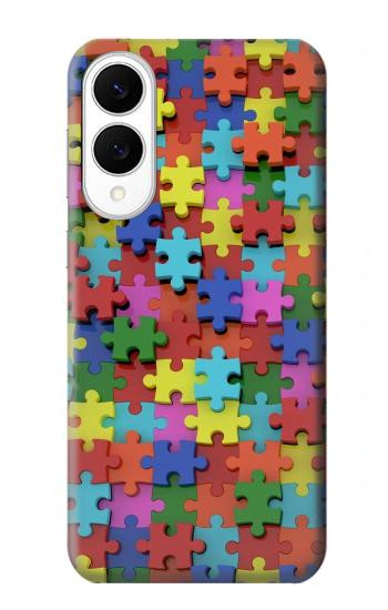 S0816 Puzzle Hülle Schutzhülle Taschen für Samsung Galaxy S25 Edge
