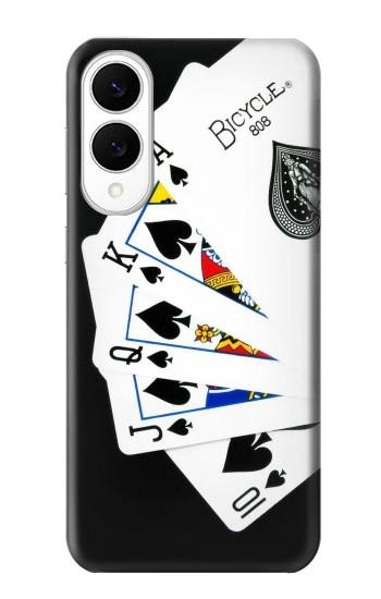 S1078 Poker Royal Straight Flush Hülle Schutzhülle Taschen für Samsung Galaxy S25 Edge