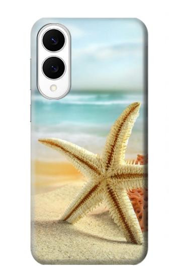 S1117 Starfish on the Beach Hülle Schutzhülle Taschen für Samsung Galaxy S25 Edge
