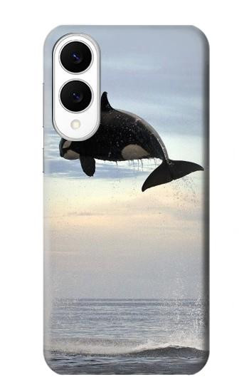S1349 Killer whale Orca Hülle Schutzhülle Taschen für Samsung Galaxy S25 Edge