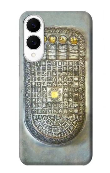 S1484 Buddha Footprint Hülle Schutzhülle Taschen für Samsung Galaxy S25 Edge