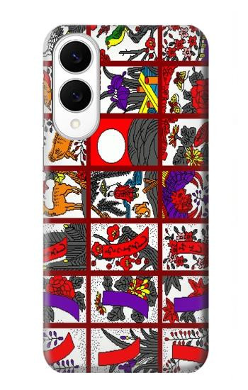 S1923 Hanafuda Japanese Flower Card Hülle Schutzhülle Taschen für Samsung Galaxy S25 Edge