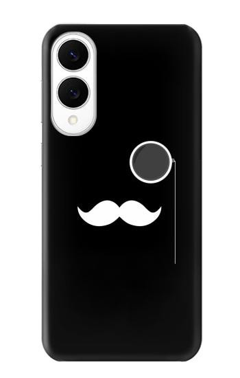 S1946 Sir Mustache Minimalism Hülle Schutzhülle Taschen für Samsung Galaxy S25 Edge