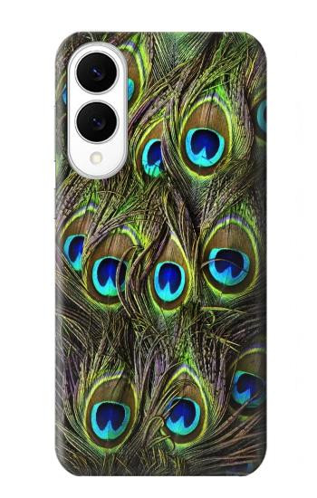 S1965 Peacock Feather Hülle Schutzhülle Taschen für Samsung Galaxy S25 Edge