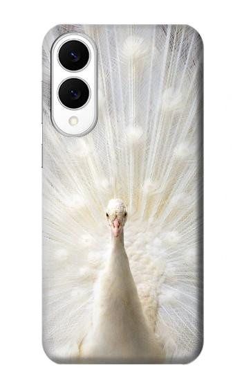 S1980 White Peacock Hülle Schutzhülle Taschen für Samsung Galaxy S25 Edge