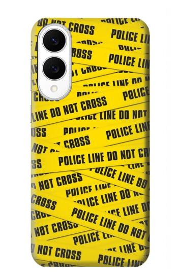 S2088 Police Line Do Not Cross Hülle Schutzhülle Taschen für Samsung Galaxy S25 Edge
