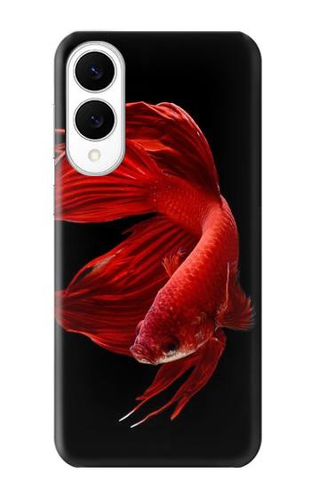 S2092 Red Siamese Fighting Fish Hülle Schutzhülle Taschen für Samsung Galaxy S25 Edge