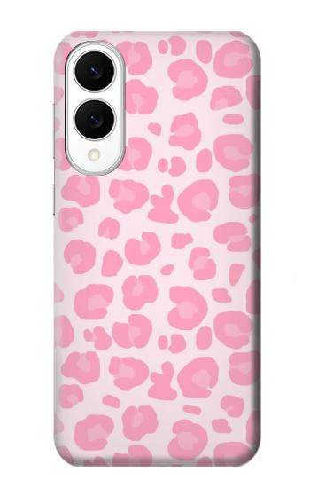 S2213 Pink Leopard Pattern Hülle Schutzhülle Taschen für Samsung Galaxy S25 Edge