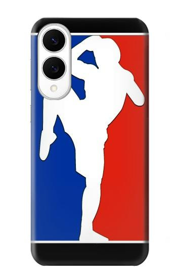 S2278 Muay Thai Kickboxing MMA Martial Art White Hülle Schutzhülle Taschen für Samsung Galaxy S25 Edge