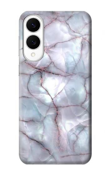 S2316 Dark Blue Marble Texture Graphic Print Hülle Schutzhülle Taschen für Samsung Galaxy S25 Edge