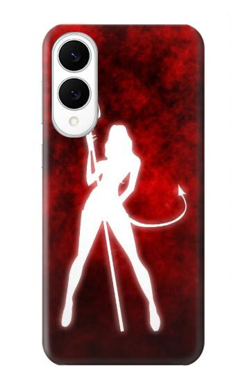 S2455 Sexy Devil Girl Hülle Schutzhülle Taschen für Samsung Galaxy S25 Edge