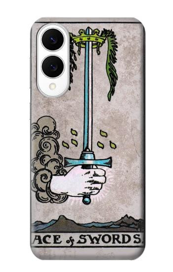 S2482 Tarot Card Ace of Swords Hülle Schutzhülle Taschen für Samsung Galaxy S25 Edge