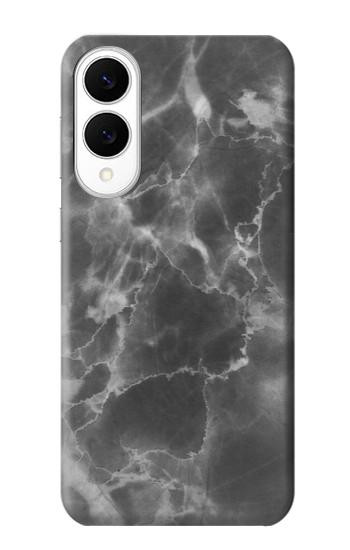 S2526 Black Marble Graphic Printed Hülle Schutzhülle Taschen für Samsung Galaxy S25 Edge