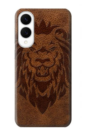 S2529 Leo Zodiac Tattoo Brown Graphic Print Hülle Schutzhülle Taschen für Samsung Galaxy S25 Edge