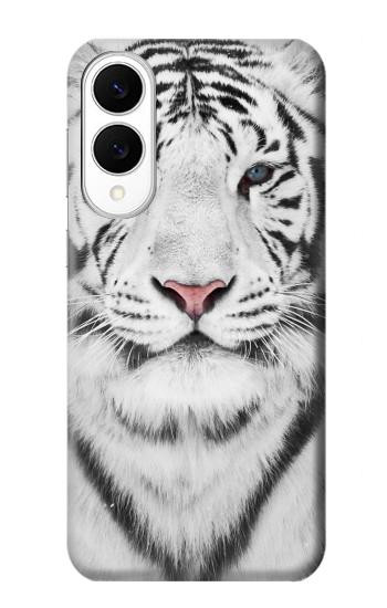 S2553 White Tiger Hülle Schutzhülle Taschen für Samsung Galaxy S25 Edge