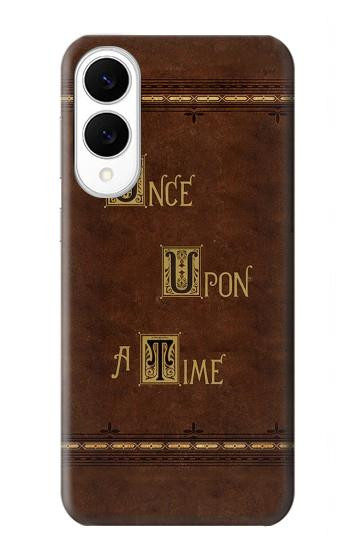 S2643 Once Upon A Time Book Hülle Schutzhülle Taschen für Samsung Galaxy S25 Edge