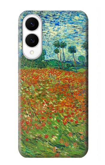 S2681 Field Of Poppies Vincent Van Gogh Hülle Schutzhülle Taschen für Samsung Galaxy S25 Edge
