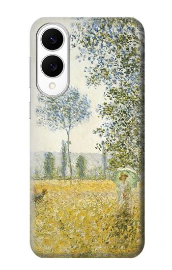 S2682 Claude Monet Fields In Spring Hülle Schutzhülle Taschen für Samsung Galaxy S25 Edge
