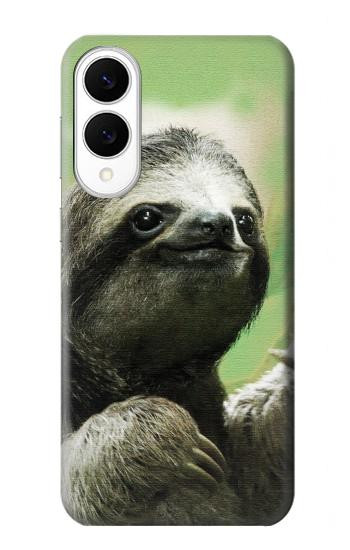 S2708 Smiling Sloth Hülle Schutzhülle Taschen für Samsung Galaxy S25 Edge