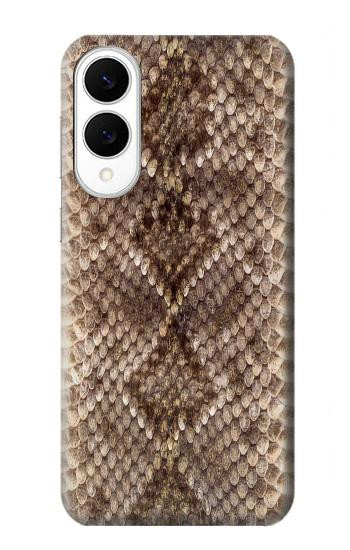 S2875 Rattle Snake Skin Graphic Printed Hülle Schutzhülle Taschen für Samsung Galaxy S25 Edge
