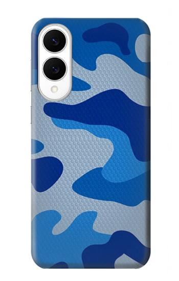 S2958 Army Blue Camo Camouflage Hülle Schutzhülle Taschen für Samsung Galaxy S25 Edge