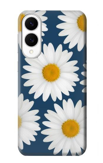 S3009 Daisy Blue Hülle Schutzhülle Taschen für Samsung Galaxy S25 Edge