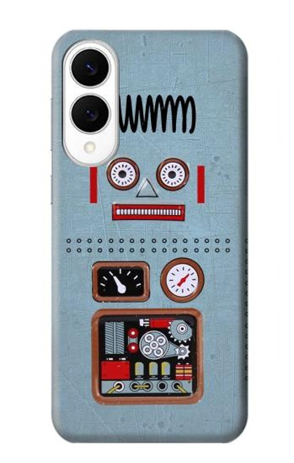 S3040 Retro Robot Toy Hülle Schutzhülle Taschen für Samsung Galaxy S25 Edge