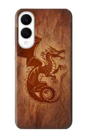 S3086 Red Dragon Tattoo Hülle Schutzhülle Taschen für Samsung Galaxy S25 Edge