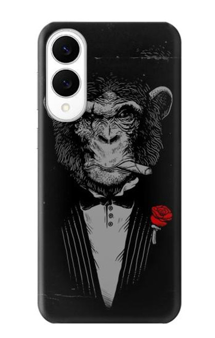 S3167 Funny Monkey God Father Hülle Schutzhülle Taschen für Samsung Galaxy S25 Edge