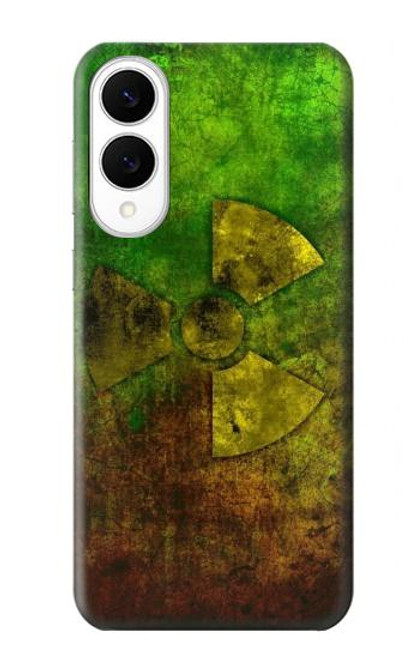 S3202 Radioactive Nuclear Hazard Symbol Hülle Schutzhülle Taschen für Samsung Galaxy S25 Edge