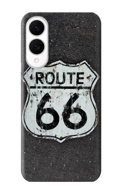 S3207 Route 66 Sign Hülle Schutzhülle Taschen für Samsung Galaxy S25 Edge