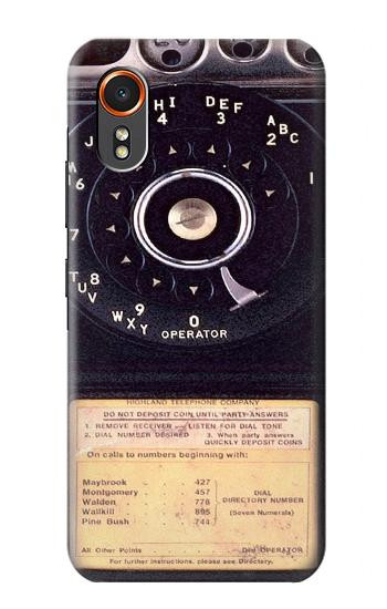 S0086 Payphone Vintage Hülle Schutzhülle Taschen für Samsung Galaxy XCover7