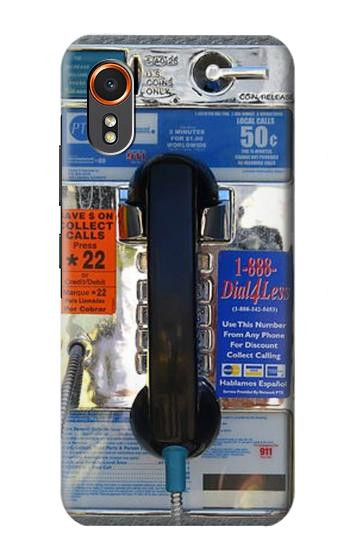 S0087 Payphone Hülle Schutzhülle Taschen für Samsung Galaxy XCover7