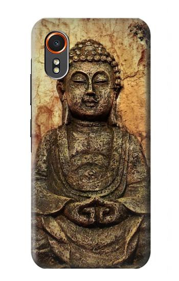 S0344 Buddha Rock Carving Hülle Schutzhülle Taschen für Samsung Galaxy XCover7
