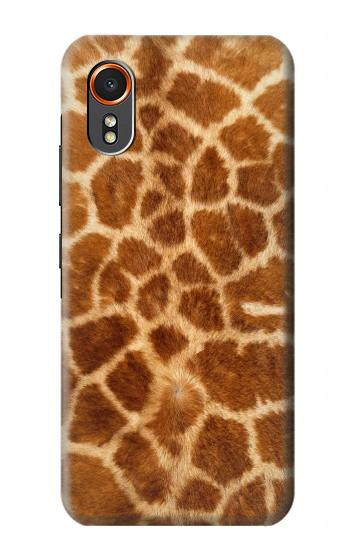 S0422 Giraffe Skin Hülle Schutzhülle Taschen für Samsung Galaxy XCover7