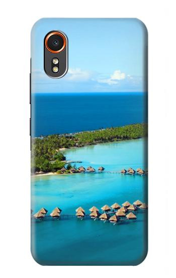 S0844 Bora Bora Island Hülle Schutzhülle Taschen für Samsung Galaxy XCover7