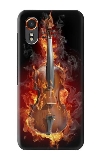 S0864 Fire Violin Hülle Schutzhülle Taschen für Samsung Galaxy XCover7
