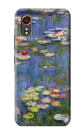 S0997 Claude Monet Water Lilies Hülle Schutzhülle Taschen für Samsung Galaxy XCover7